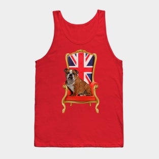 English Bulldog Tank Top